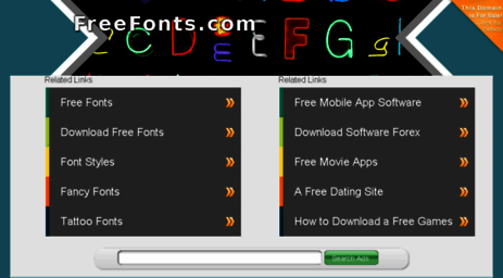 freefonts.com