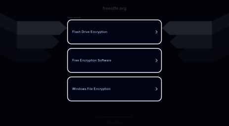freeotfe.org