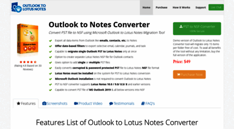 from.outlooktolotusnotes.com