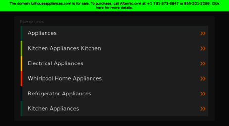 fullhouseappliances.com