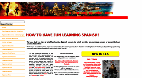 fun-learning-spanish.com