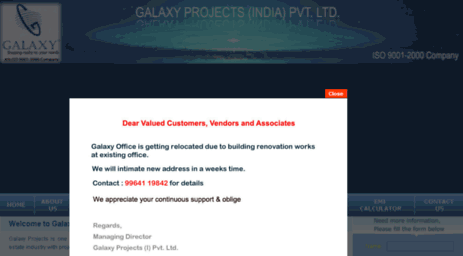 galaxyprojectsindia.in