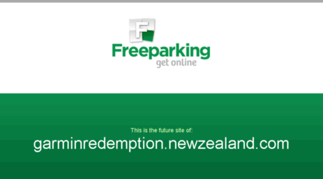 garminredemption.newzealand.com