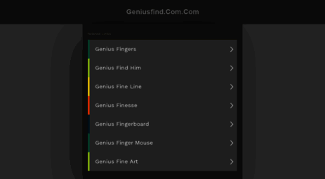 geniusfind.com.com