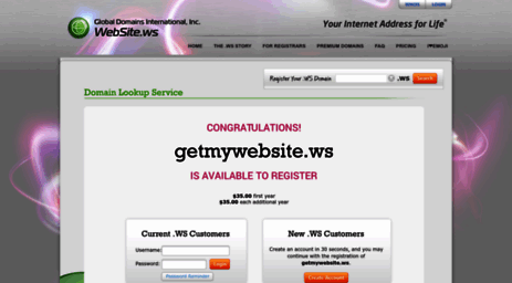 getmywebsite.ws