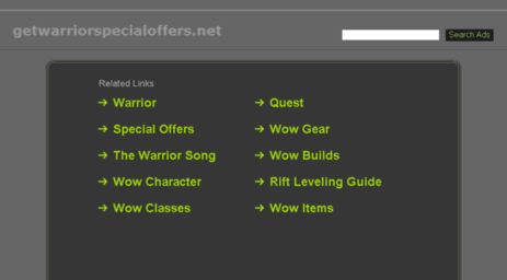getwarriorspecialoffers.net