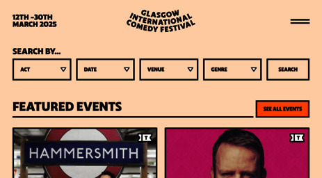 glasgowcomedyfestival.com
