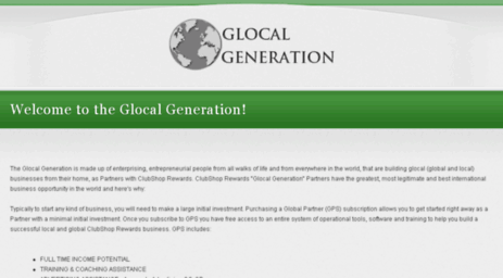 glocalgeneration.com