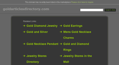 goldarticlesdirectory.com