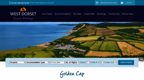 goldencapholidaypark.co.uk