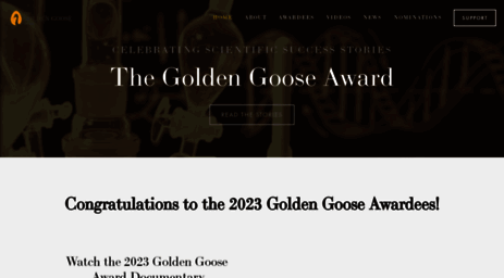 goldengooseaward.org