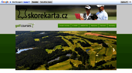 golfcourses.cz