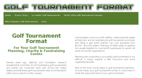 golftournamentformat.com