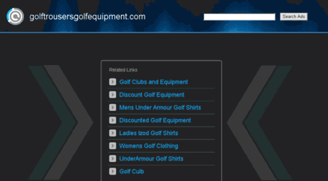 golftrousersgolfequipment.com