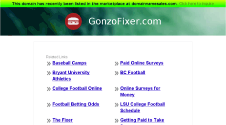 gonzofixer.com