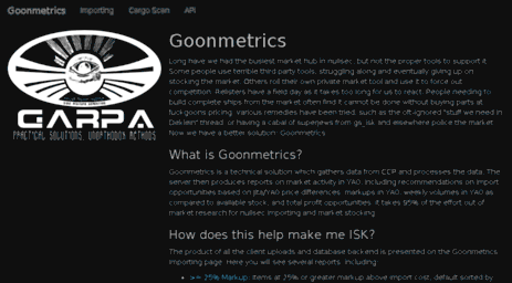 goonmetrics.com