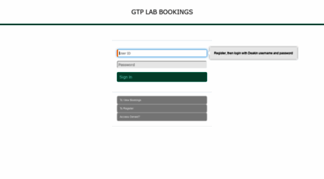 gtp-bookings.deakin.edu.au