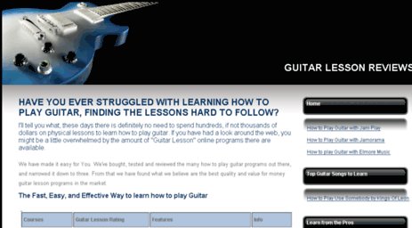 guitar-lesson-reviews.com
