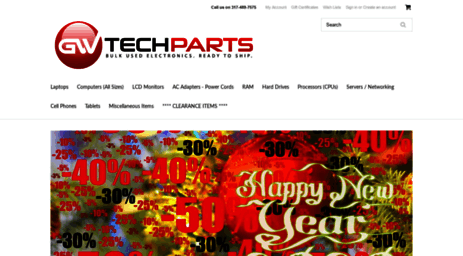 gwtechparts.com