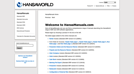 hansamanuals.com