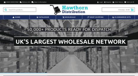 hawthorndistribution.com