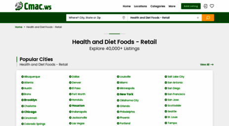 health-and-diet-food-retailers.cmac.ws