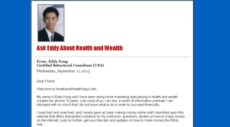 healthandwealthstays.info