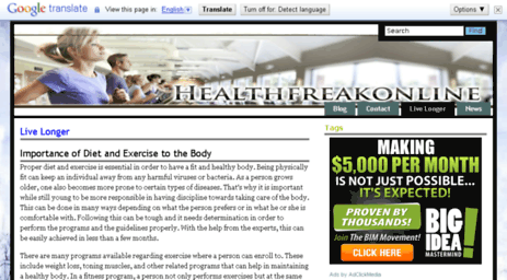 healthfreakonline.com