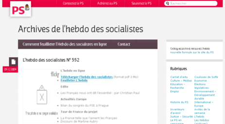 hebdo.parti-socialiste.fr