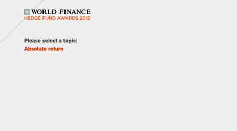 hedge-fund-awards-2012.worldfinance.com