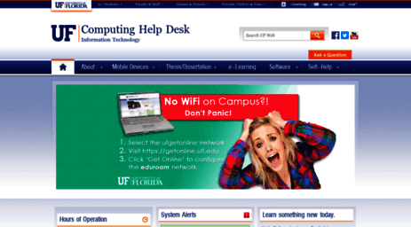 Visit Helpdesk Ufl Edu Computing Help Desk University Of Florida
