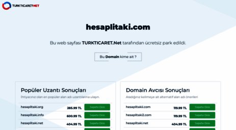 hesaplitaki.com