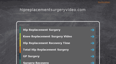 hipreplacementsurgeryvideo.com
