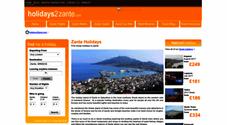 holidays2zante.com