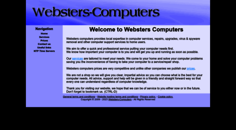 home.websters-computers.com