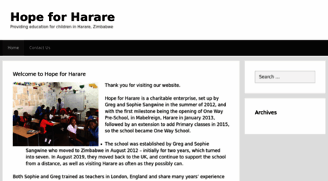 hopeforharare.org