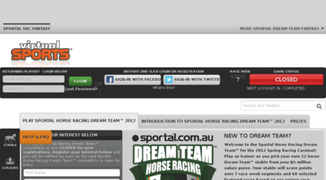 horseracingdreamteam.sportal.com.au