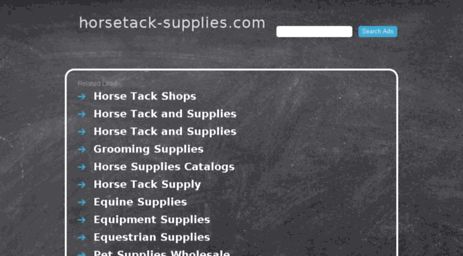 horsetack-supplies.com