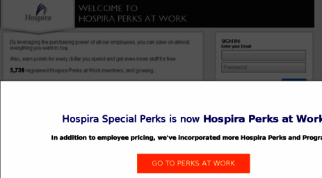 hospira.corporateperks.com