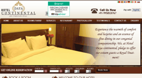 hoteldayacontinental.com