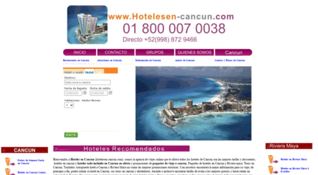 hotelesen-cancun.com
