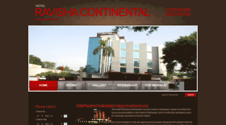 hotelravishaallahabad.com