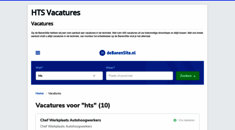 htsvacature.nl