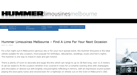 hummerlimousinesmelbourne.com.au