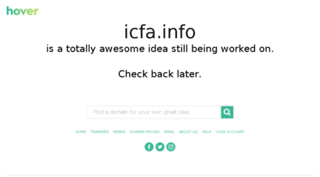 icfa.info