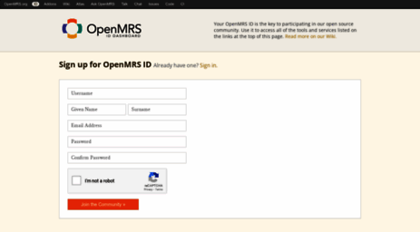 id.openmrs.org