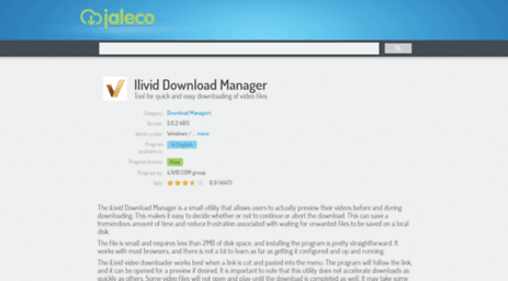 ilivid-download-manager.jaleco.com