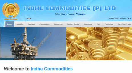 indhucommodities.com