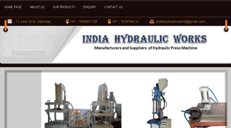 indiahydraulicworks.in