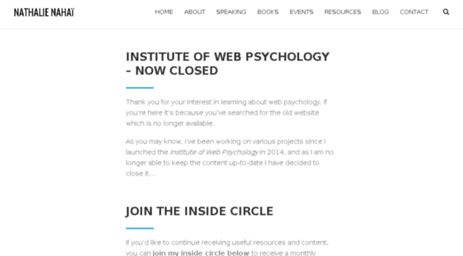 instituteofwebpsychology.com